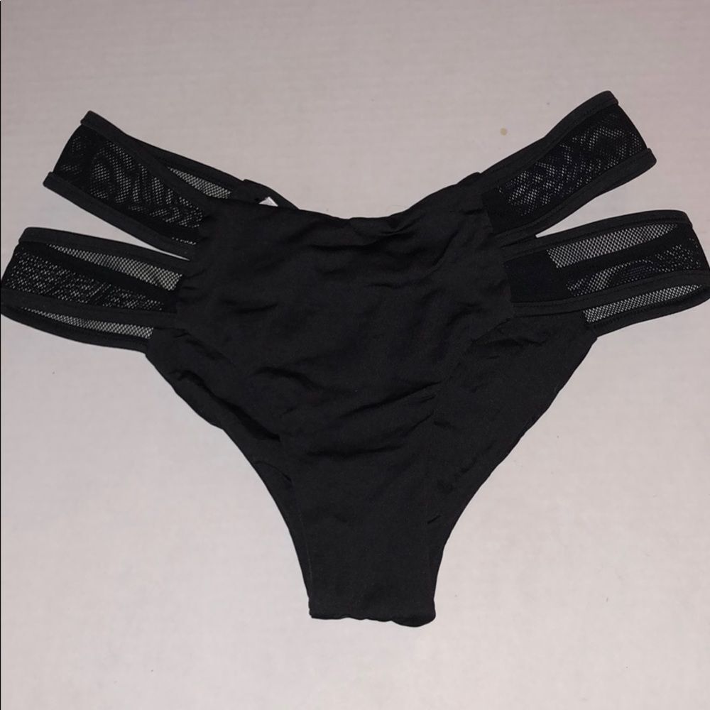 Blue Life Divided Ruched Bikini Bottom nwot - Picture 3 of 7